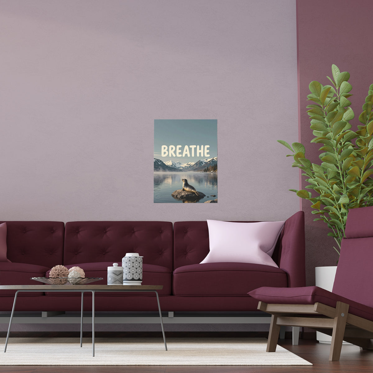 Serene Foggy Refuge