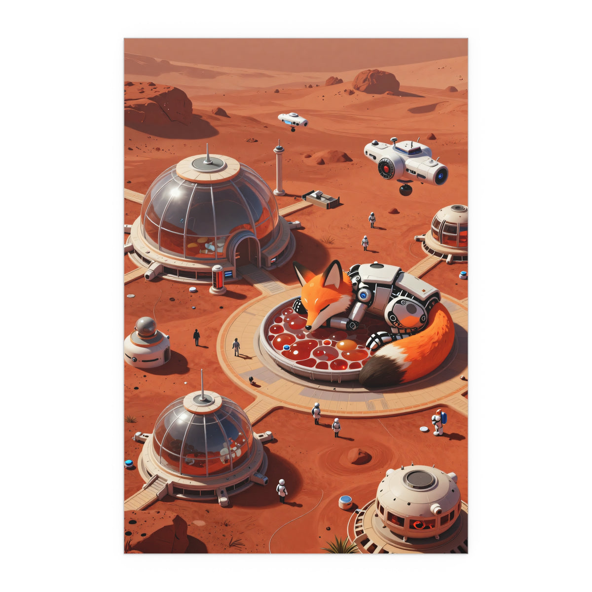 Cosmic Horizon Colonies