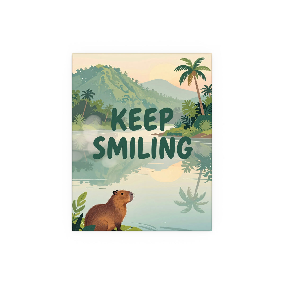 Tropical Beaver's Joyful Escapade