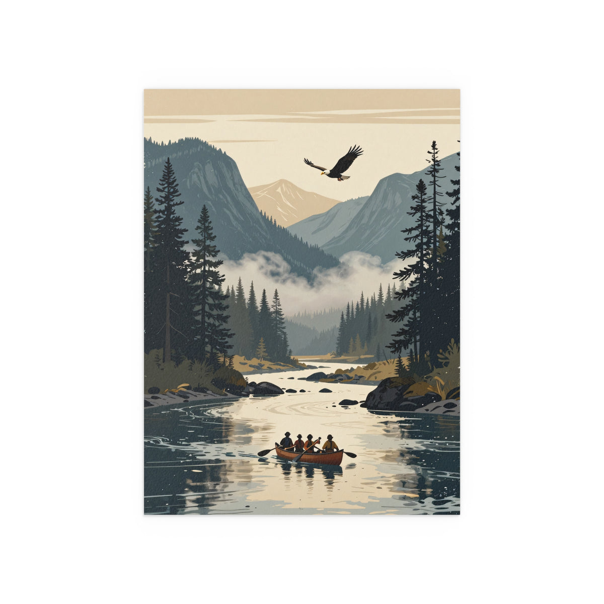Serene Reflections on the Lake's Edge