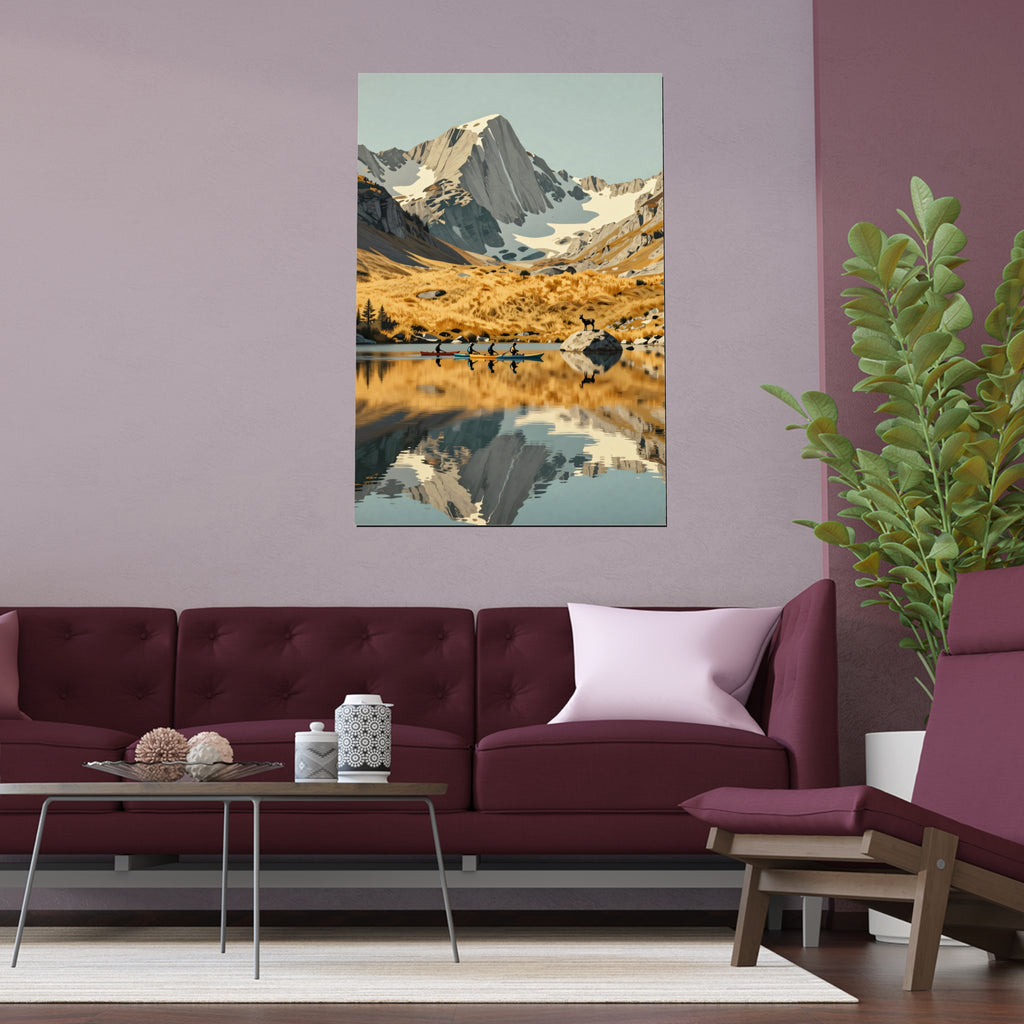 Mountain Lake Sunset Sanctuary