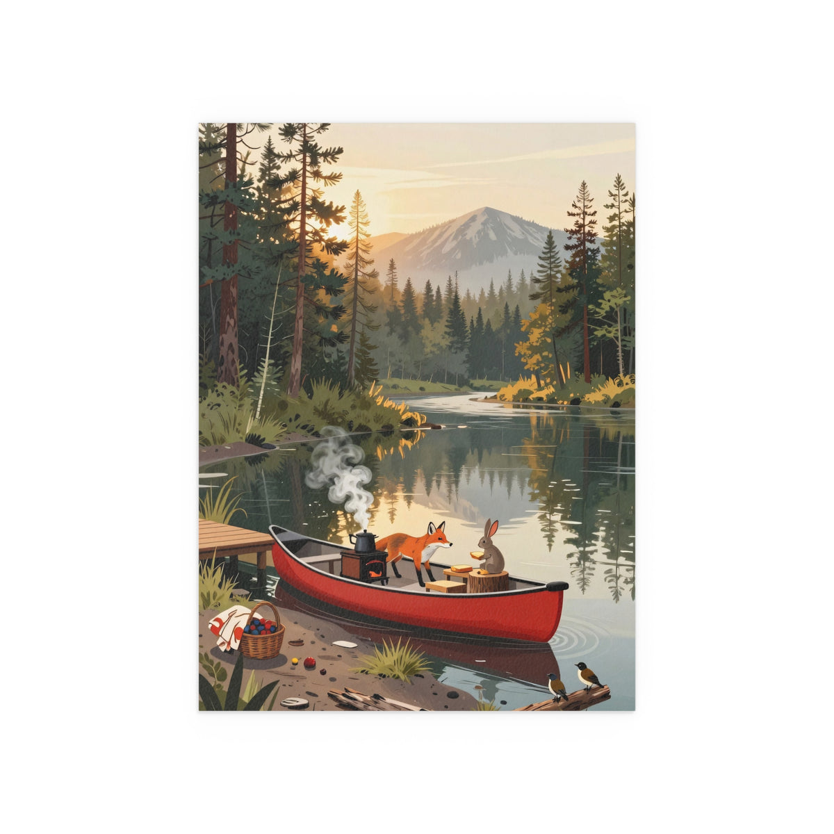 Sunset Serenity on the Lake