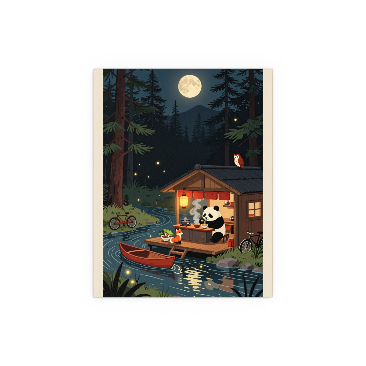 Starry Night Canoe Serenade