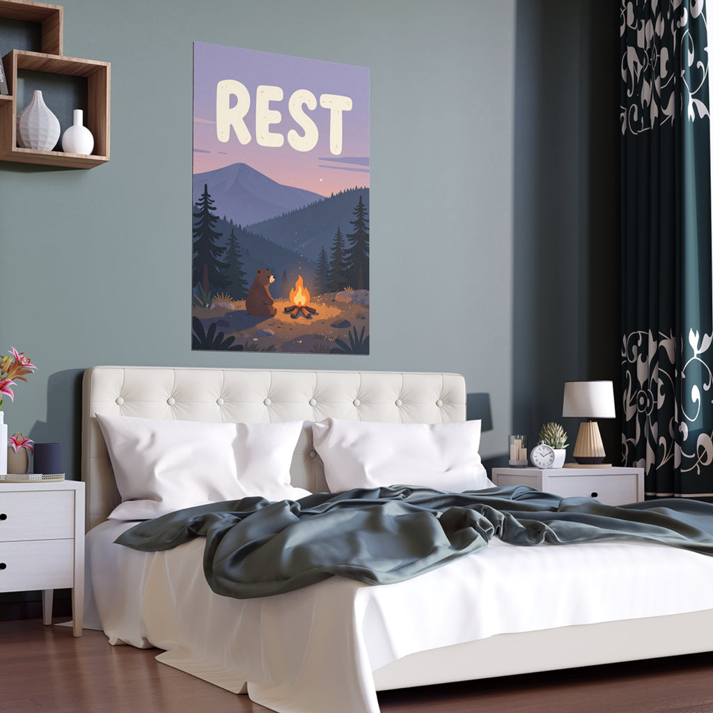 Moonlit Mountain Retreat