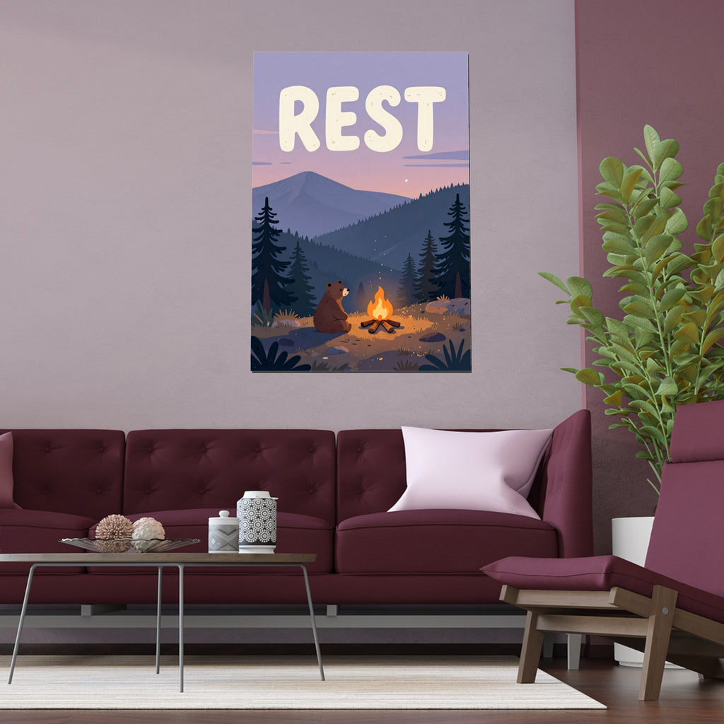 Moonlit Mountain Retreat