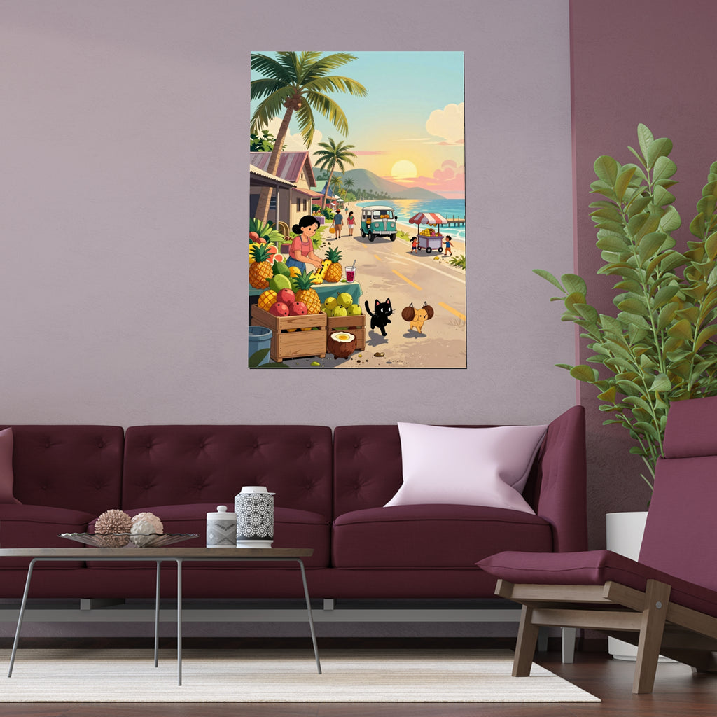 Sunset Serenade by the Beach