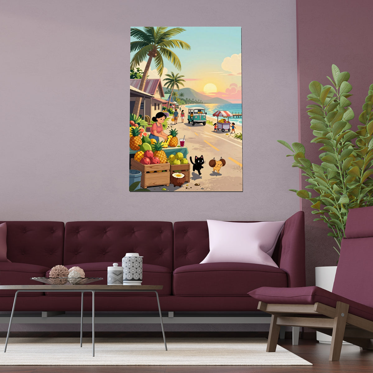 Sunset Serenade by the Beach