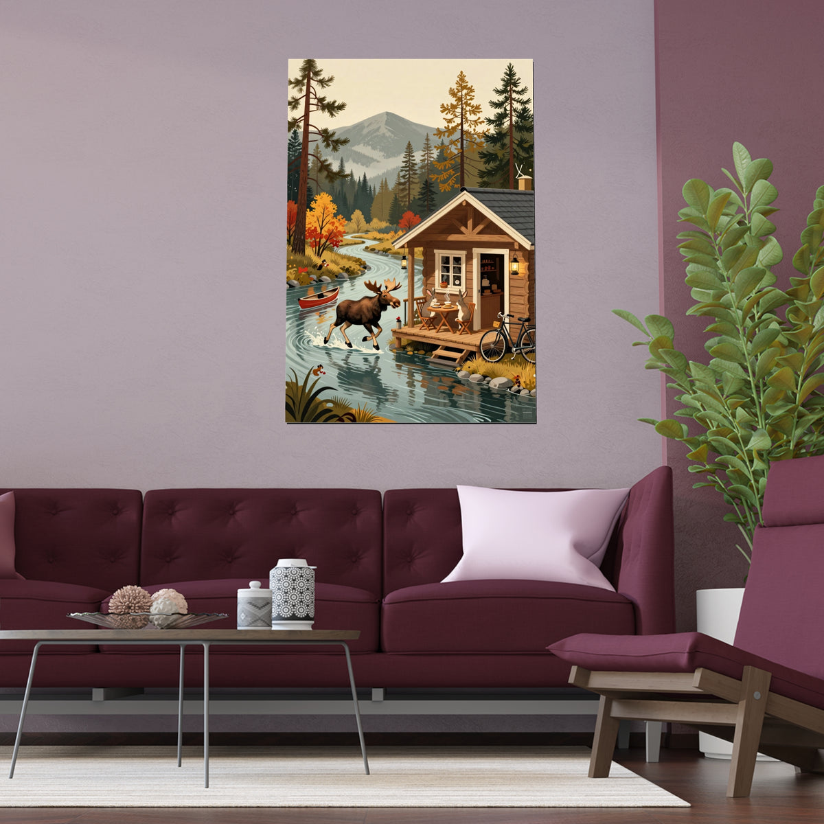 Autumnal Wilderness Retreat