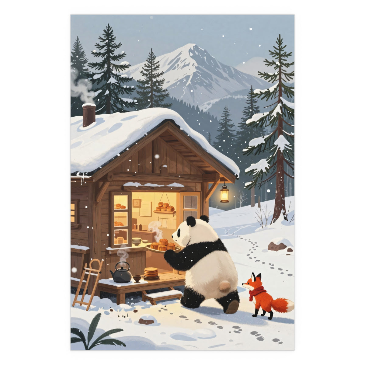 Snowy Sanctuary Bakehouse