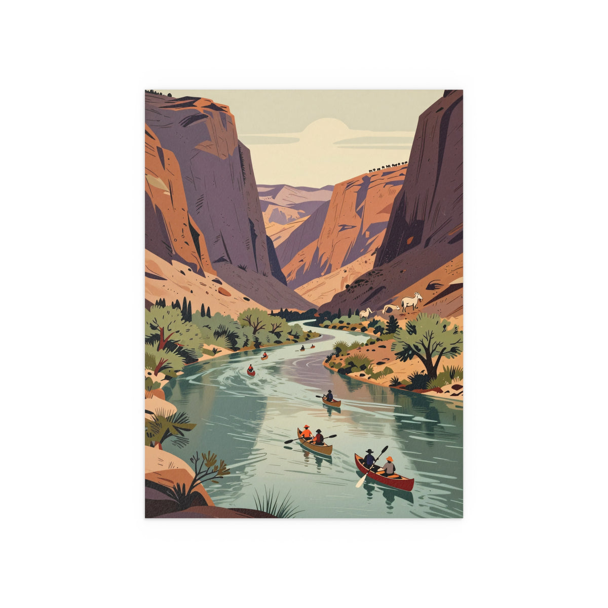 Serene Mountain Reflections