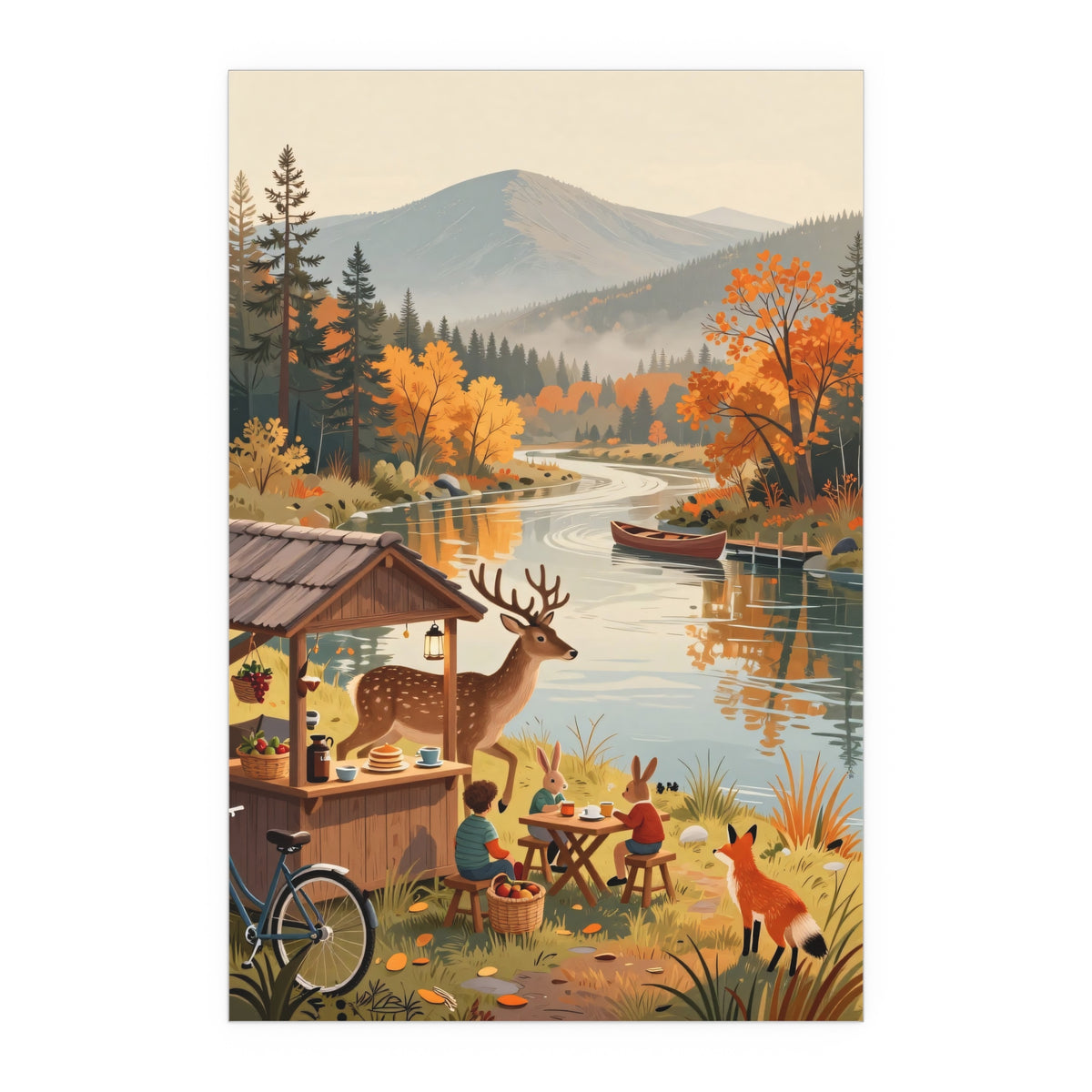 Serene Autumn Retreat