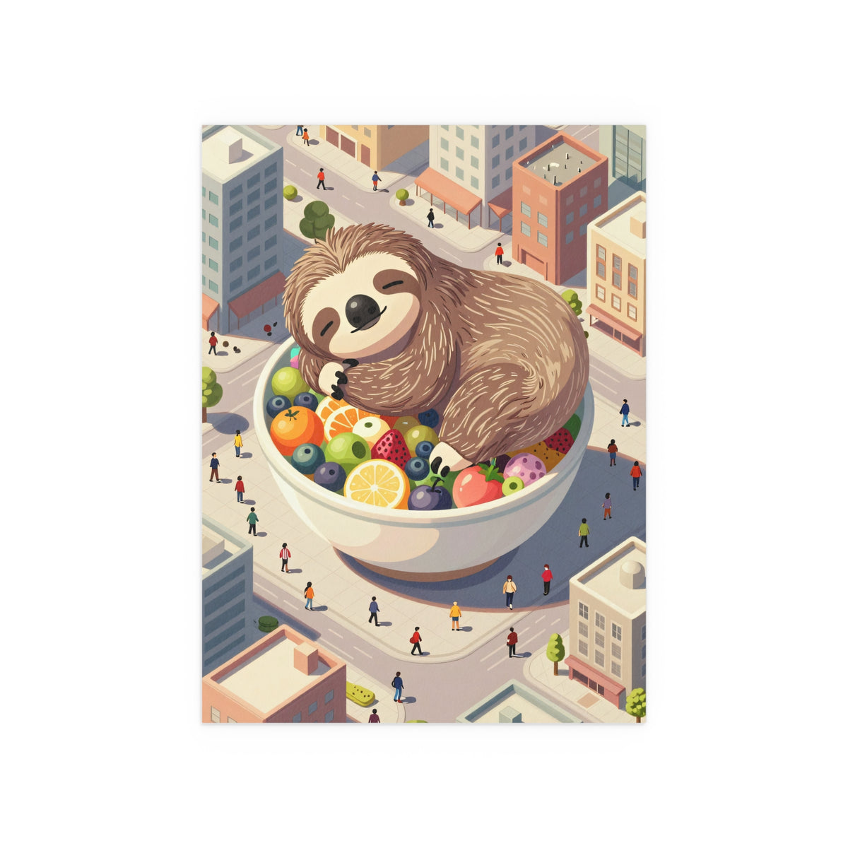 Sloth's Fruit Bowl Oasis