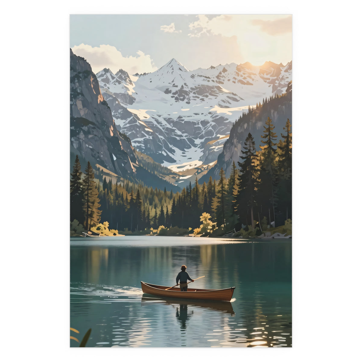 Serene Sunset Refuge