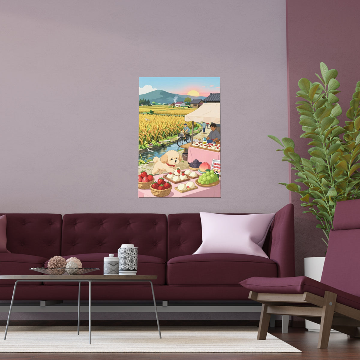 Vibrant Village Market Delight