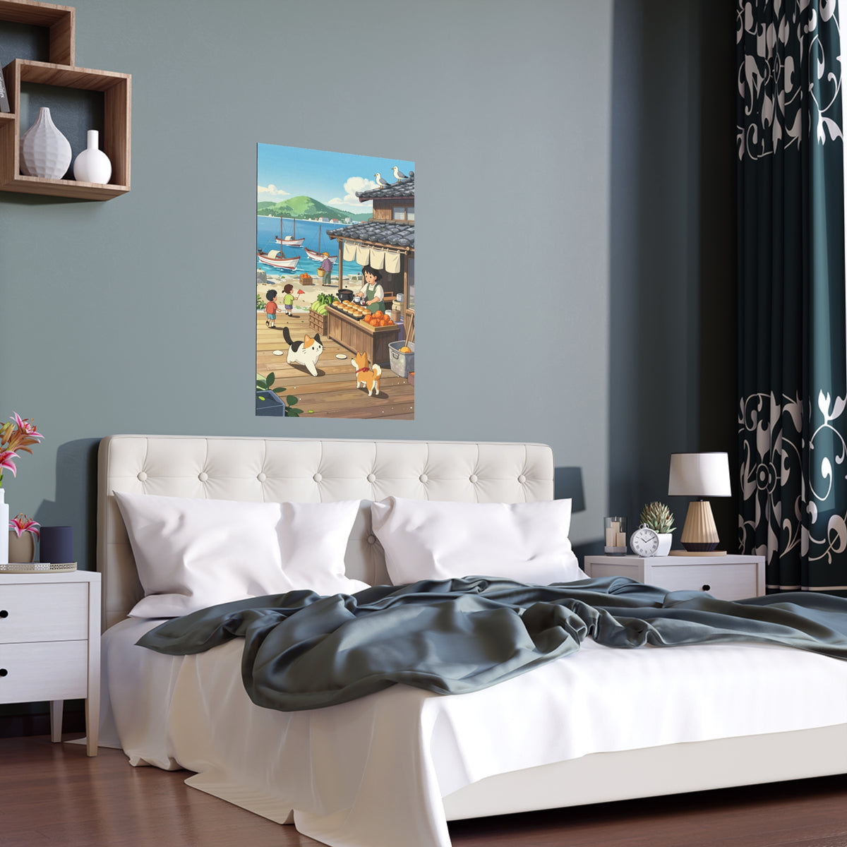Vibrant Coastal Oasis