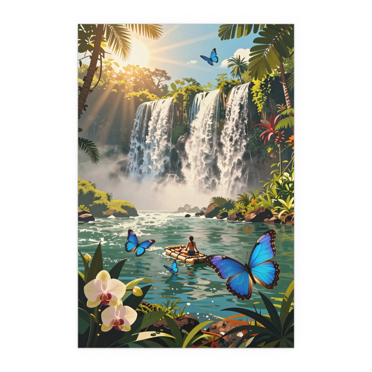 Sunset Oasis Serenade