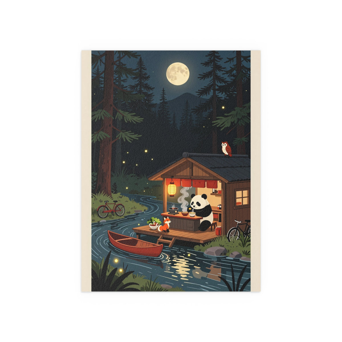Starry Night Canoe Serenade