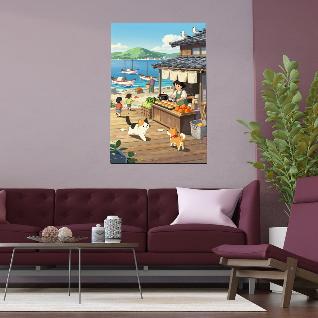 Vibrant Coastal Oasis