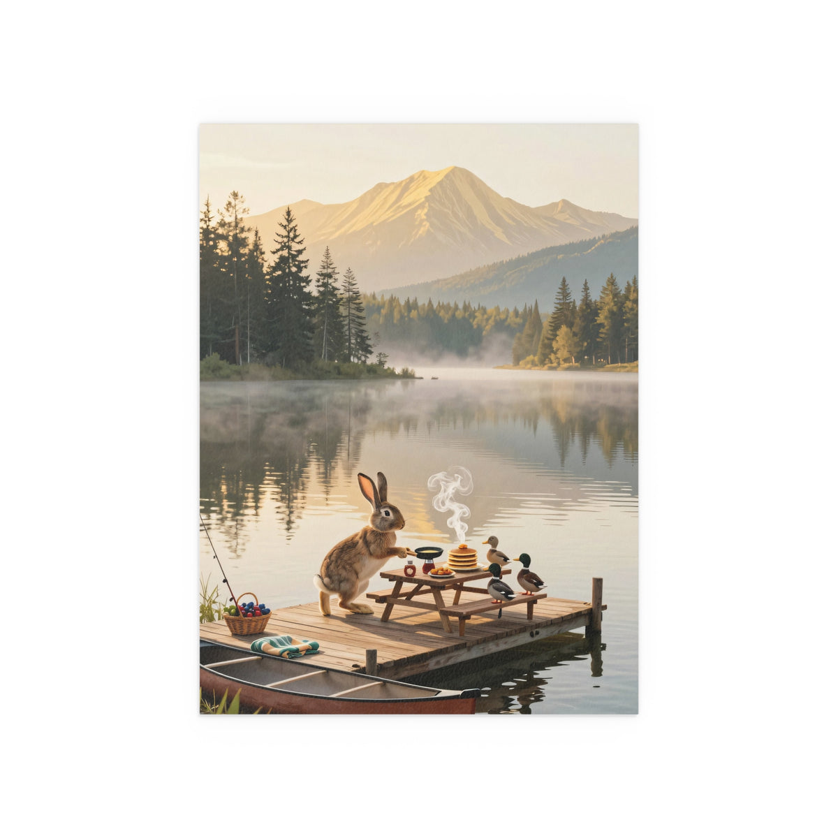 Lake Serenity Canoeist