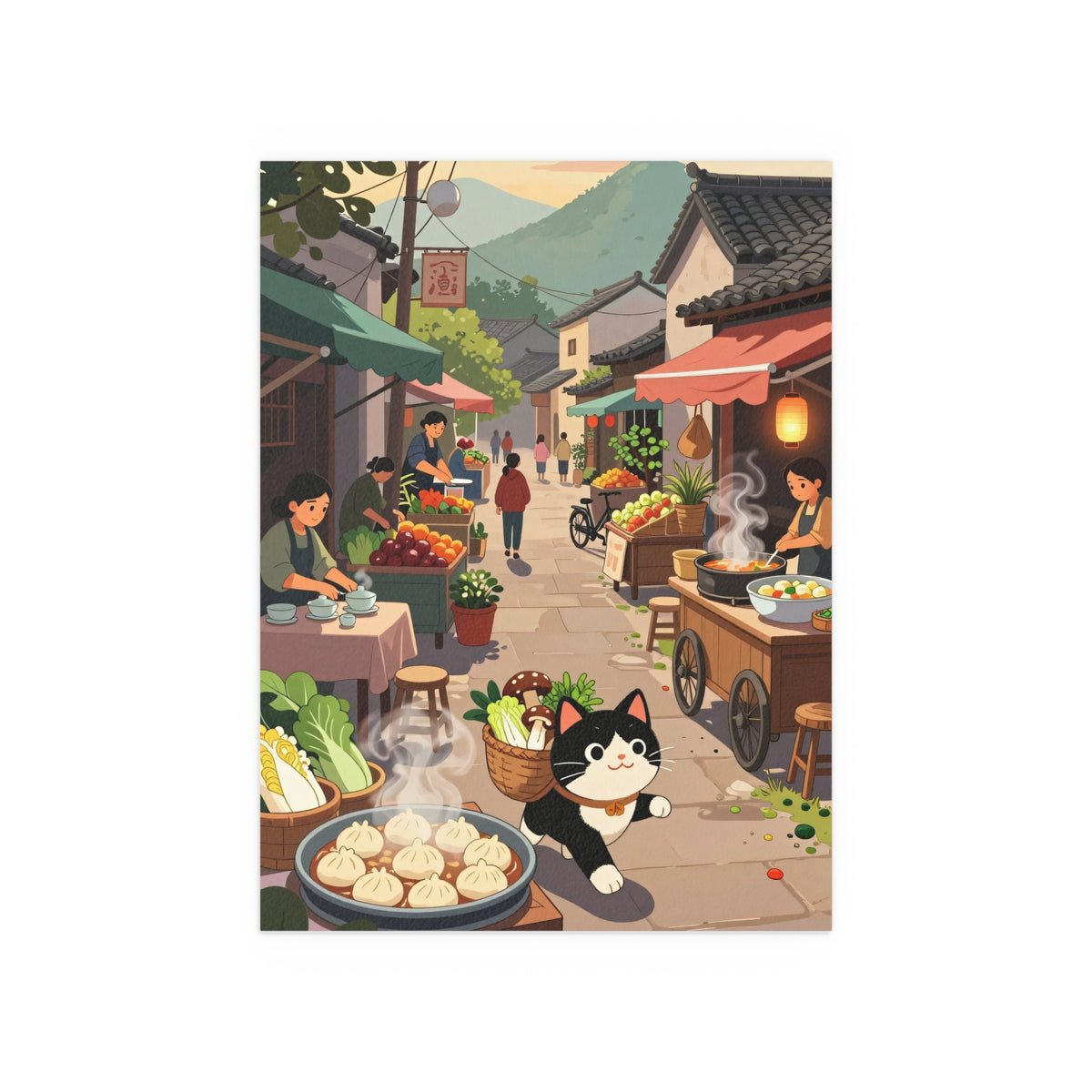 Street Serenade of the Eastern City