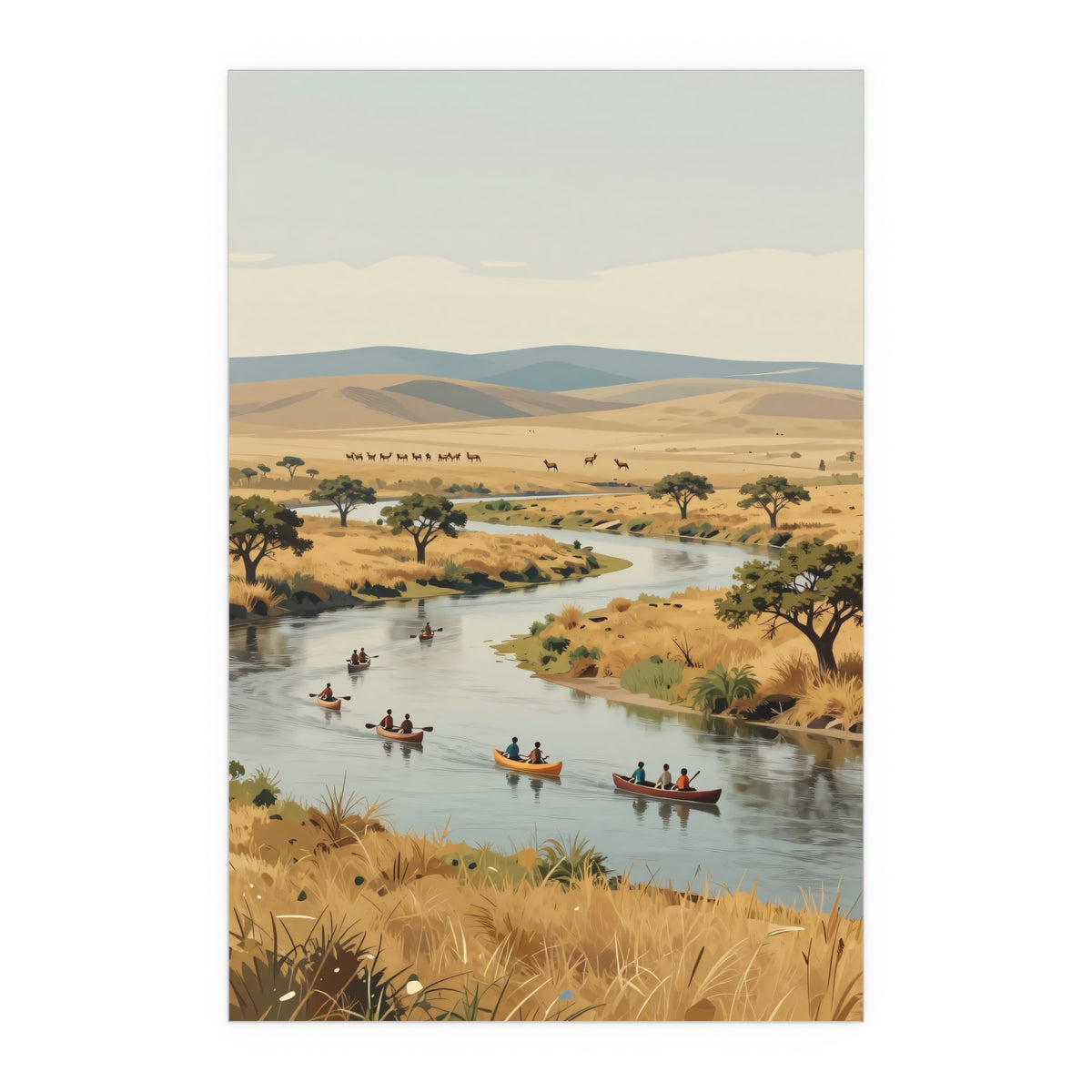 Serene River Oasis