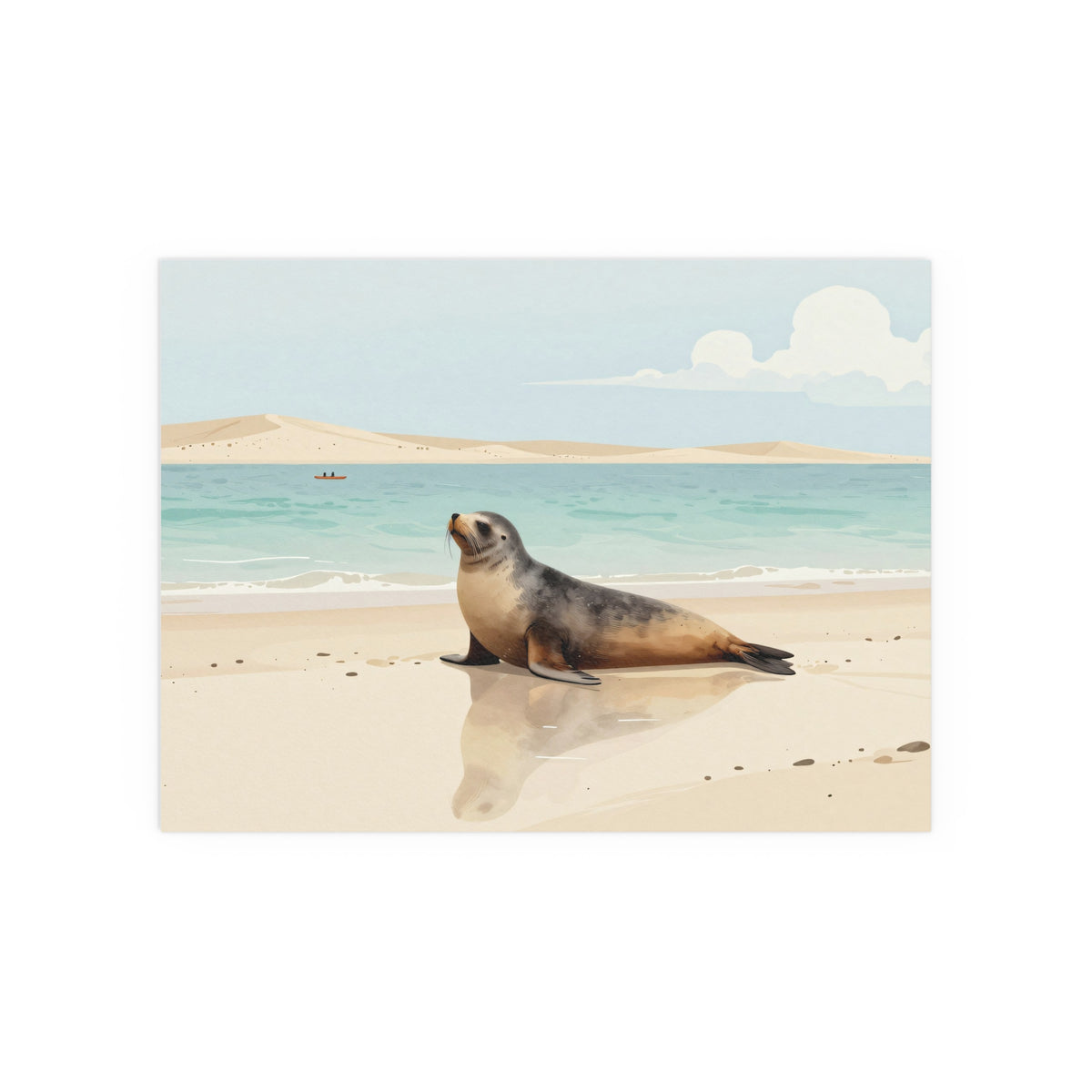 Seal's Gentle Descent