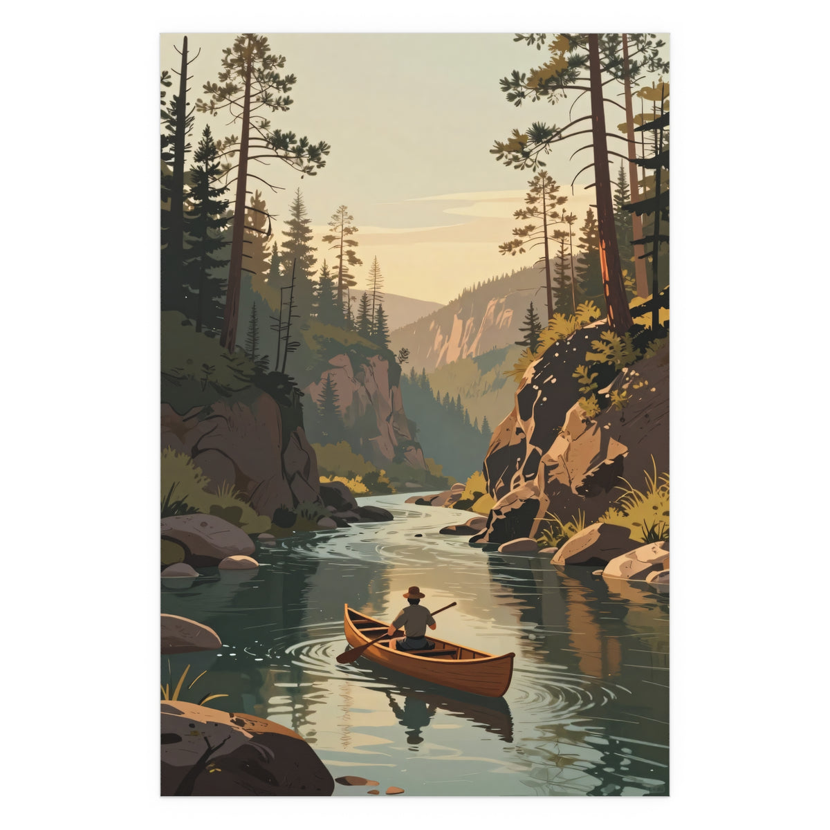 Mountain Lake Reflections