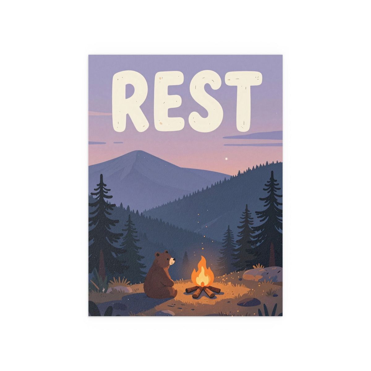 Moonlit Mountain Retreat