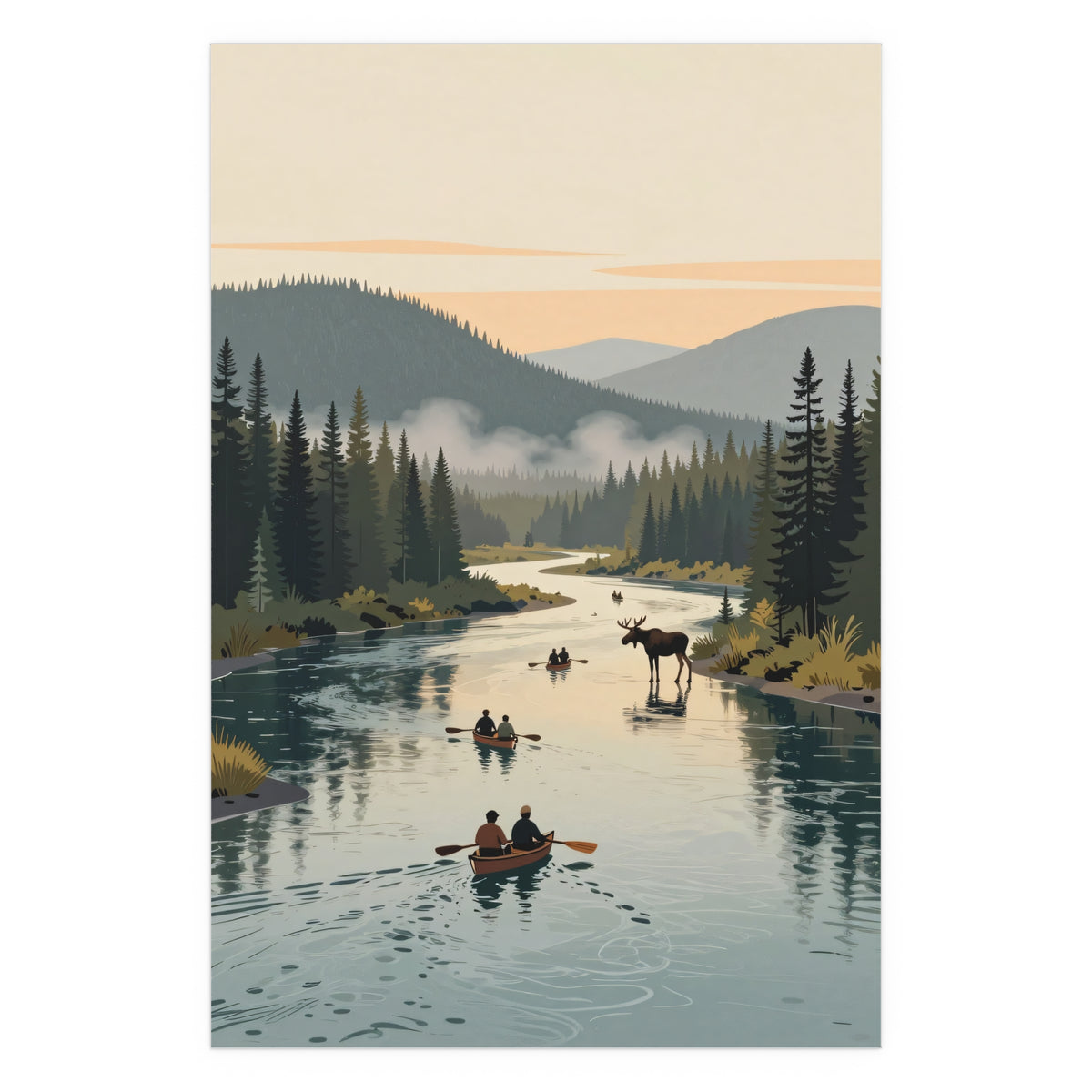 Tranquil River Serenade
