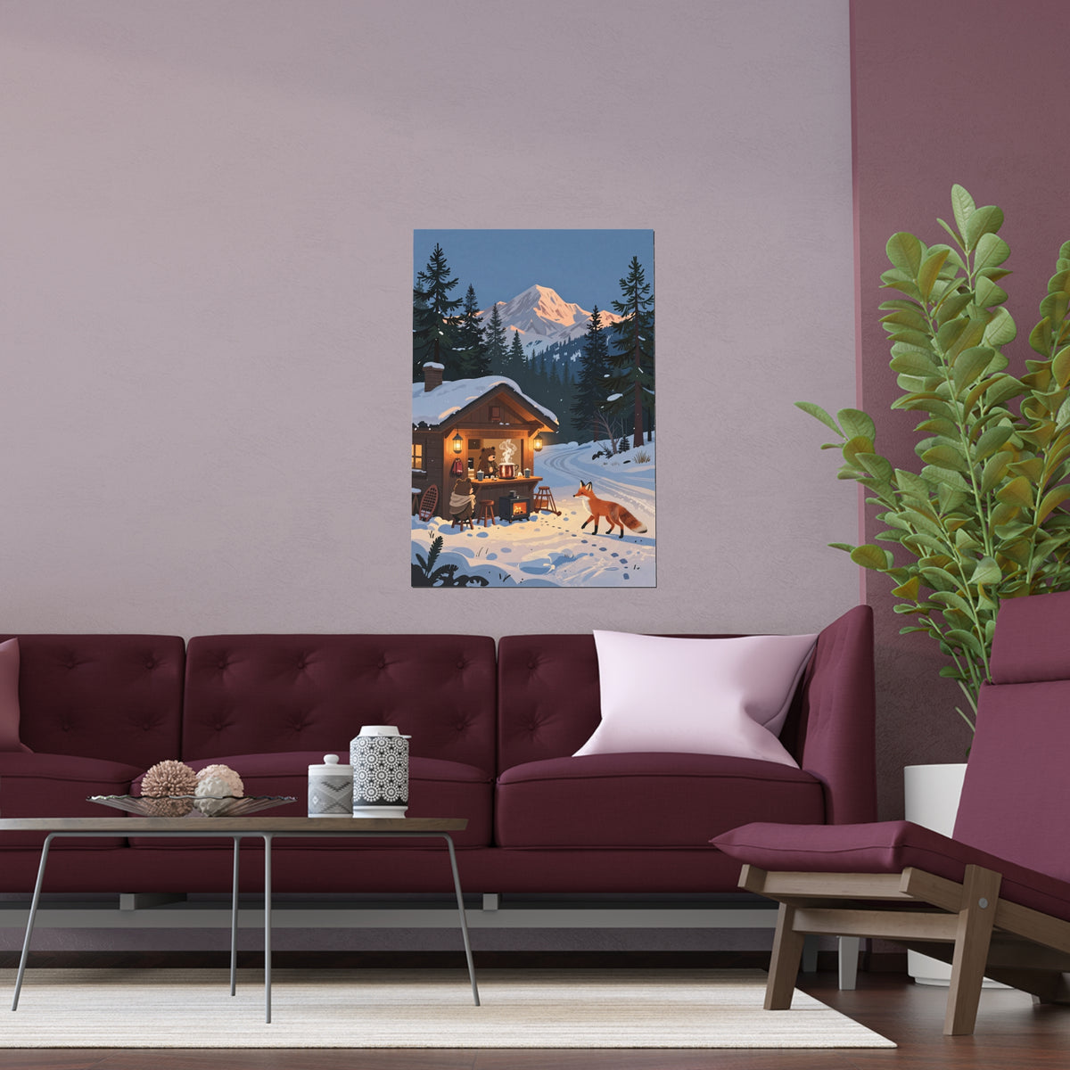 Winter's Warmth Abode
