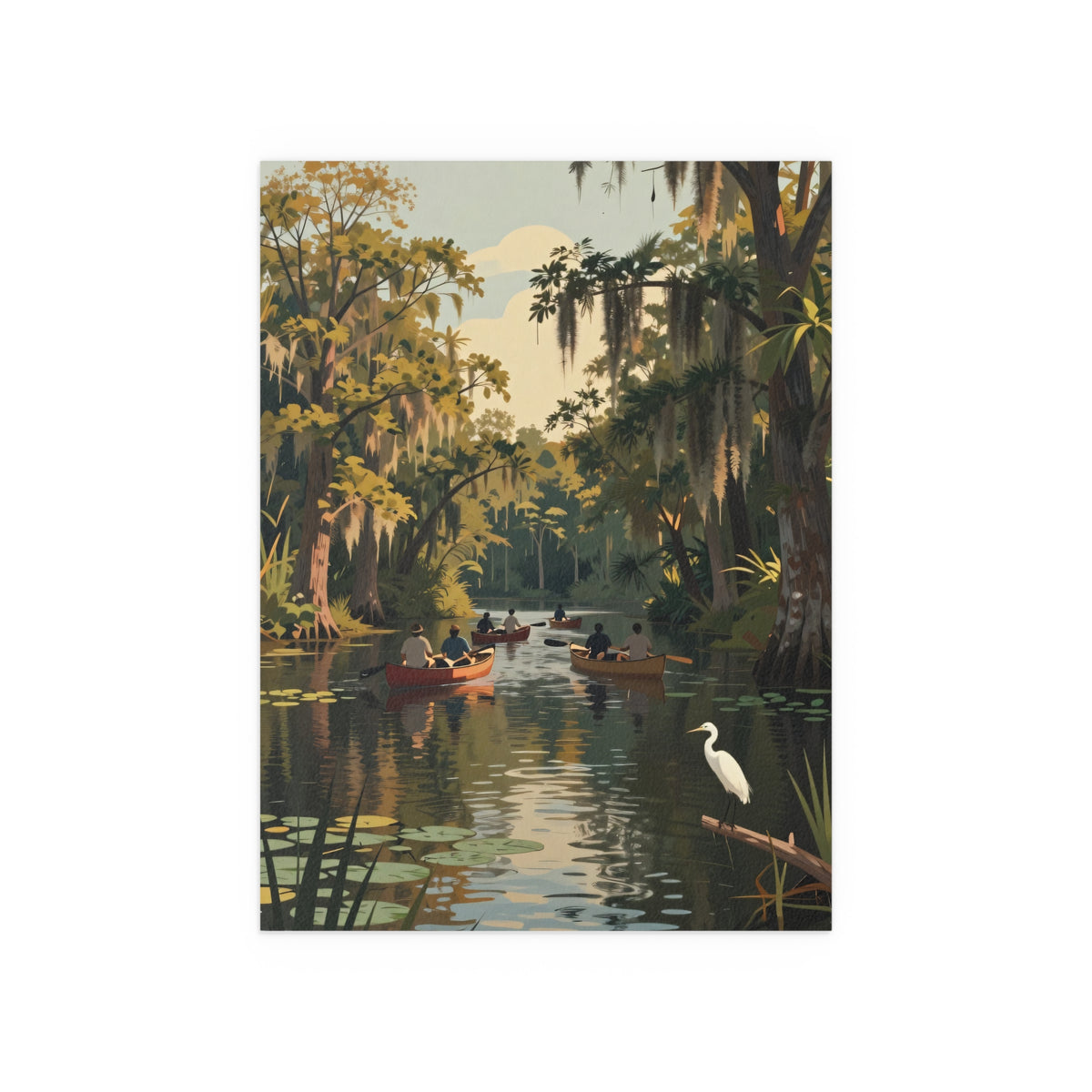 Serene Swamp Sanctuary