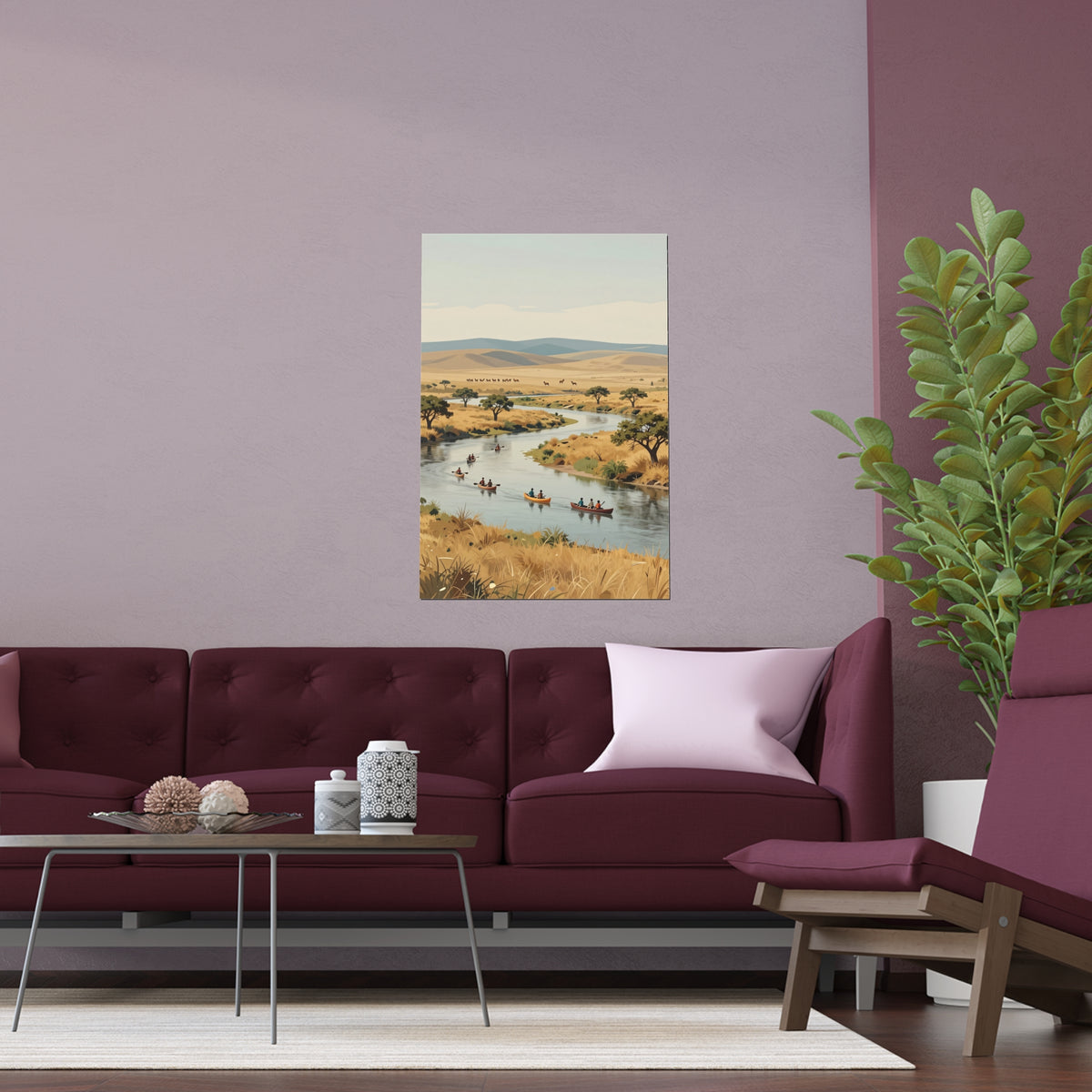 Serene River Oasis