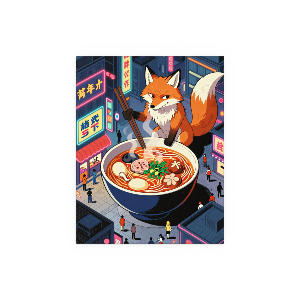 Urban Fox's Nighttime Snack
