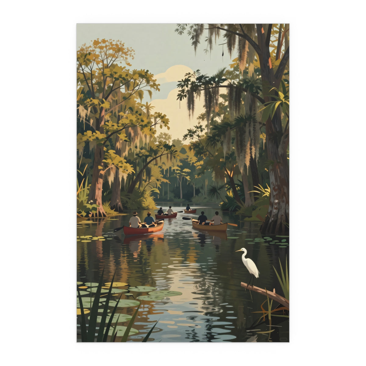 Serene Swamp Sanctuary