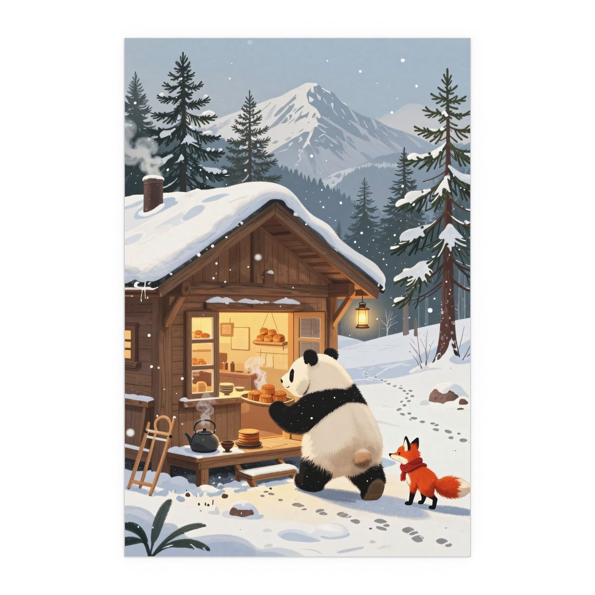 Snowy Sanctuary Bakehouse