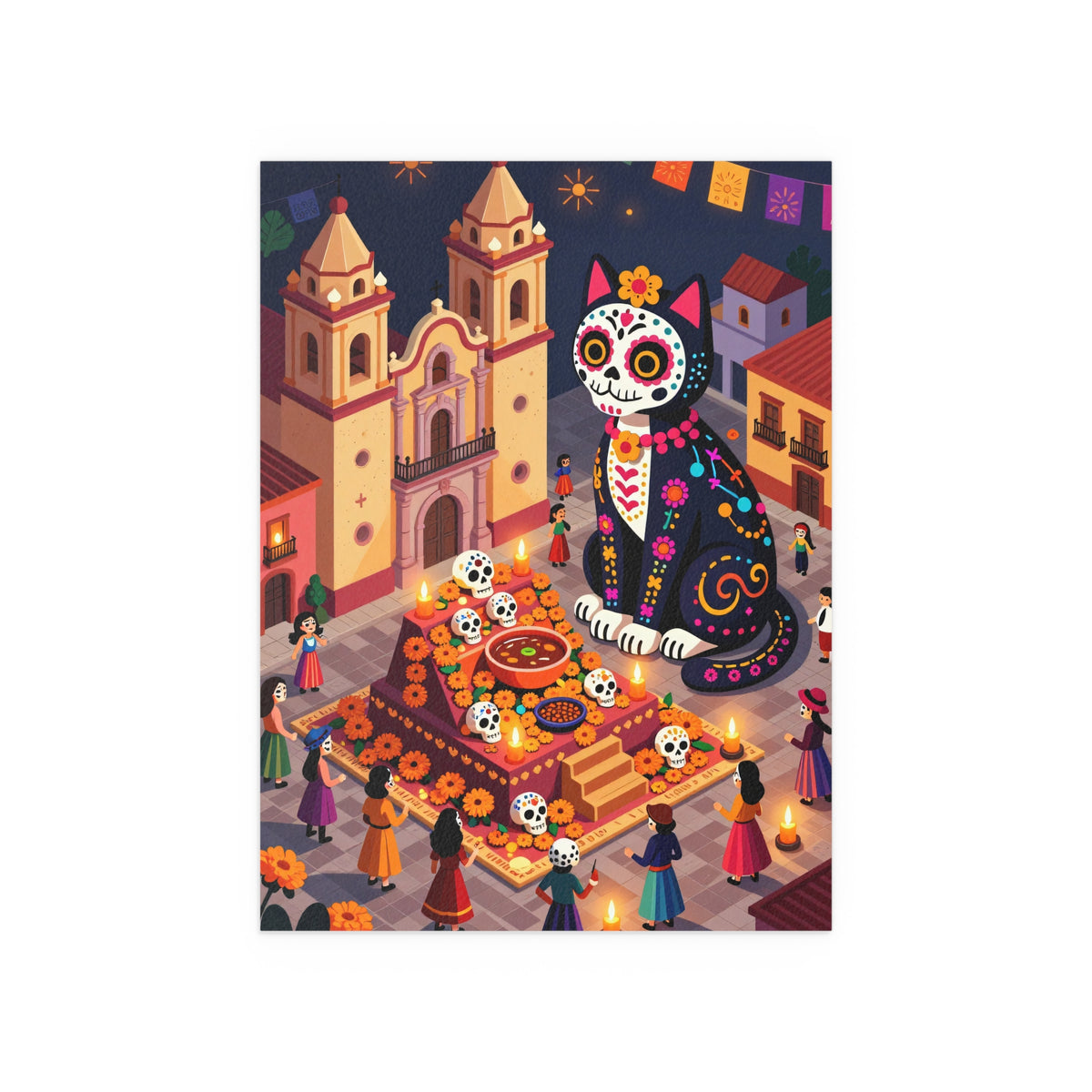 Fiesta en el Día de Muertos