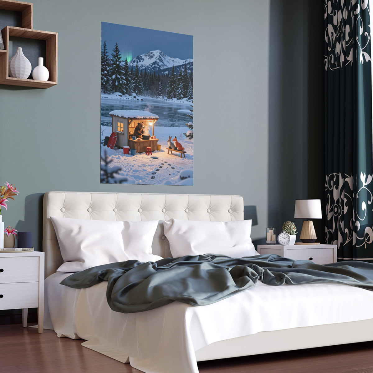 Aurora's Winter Slumber
