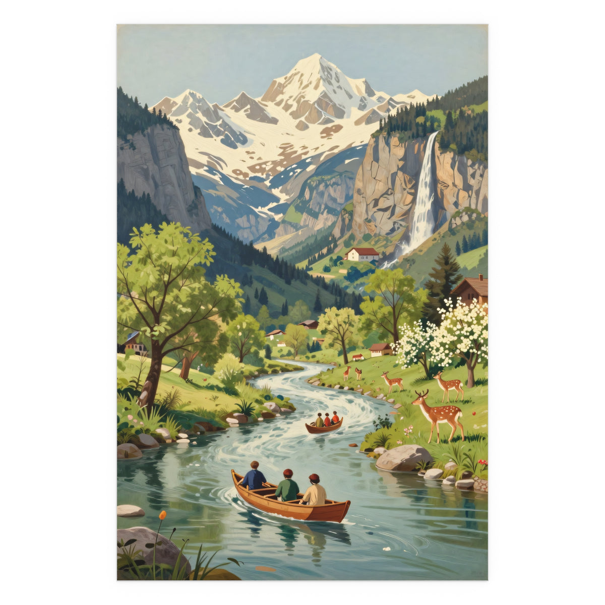 Serene Alpine Sanctuary