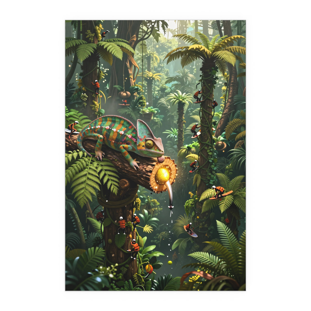 Vibrant Jungle Explorer