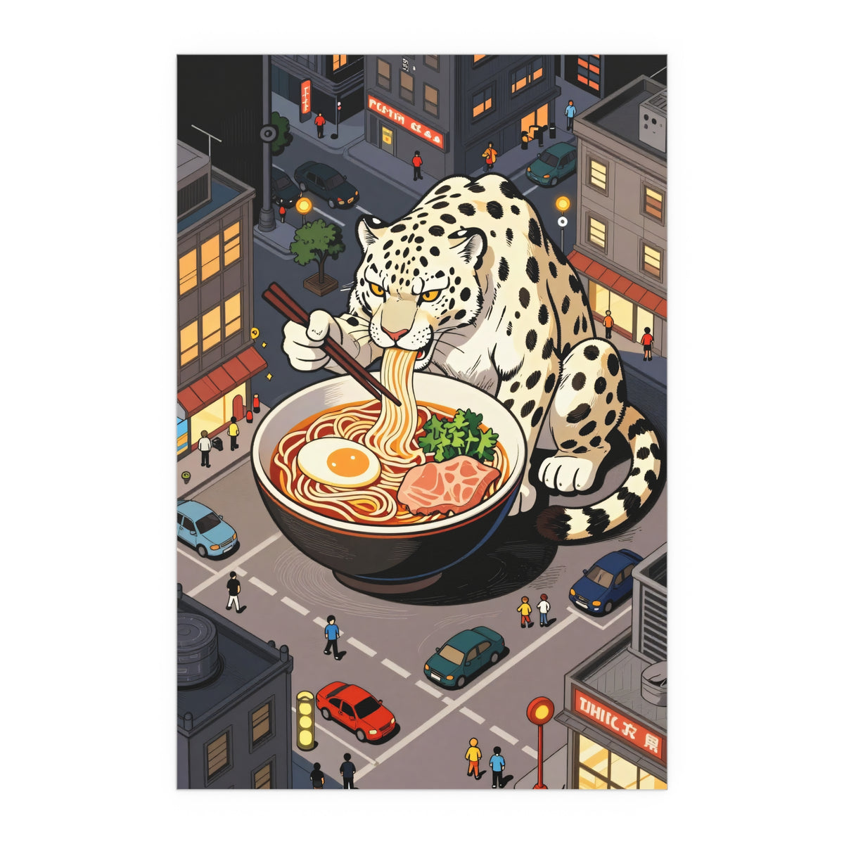 Neon Nights Street Eats