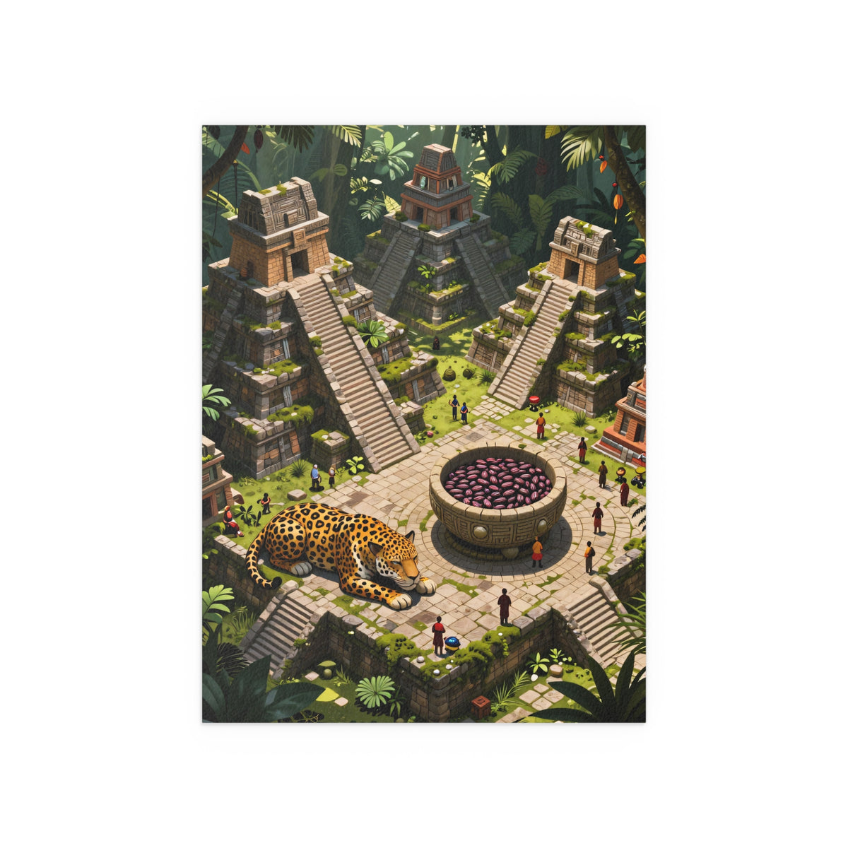 Vibrant Jungle Oasis