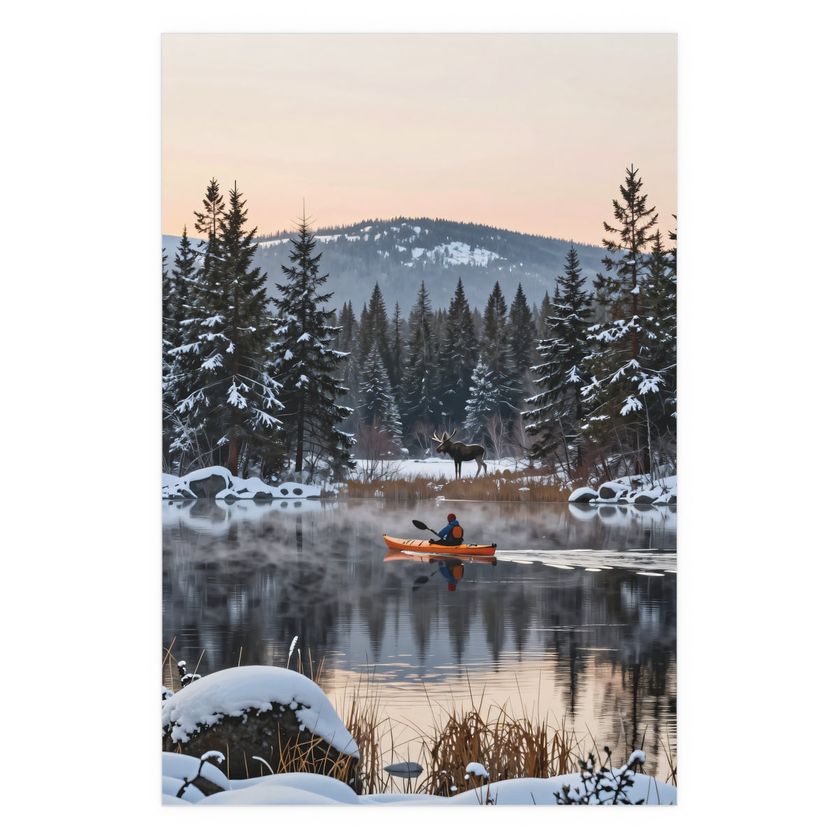 Serene Winter's Gentle Hush