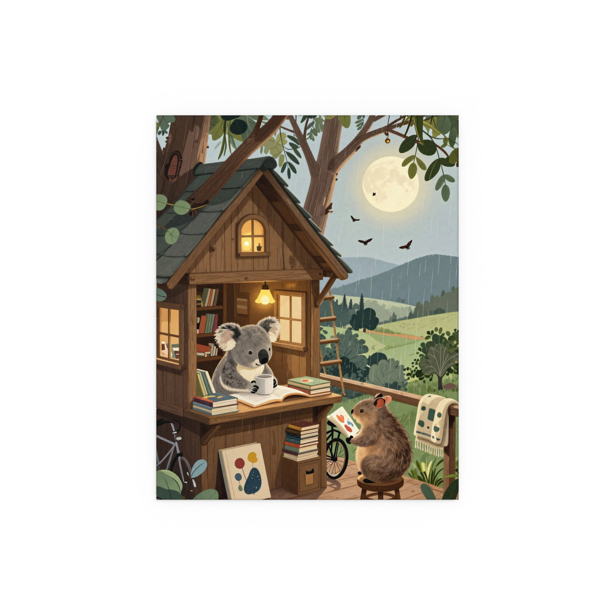 Moonlit Nocturnal Refuge