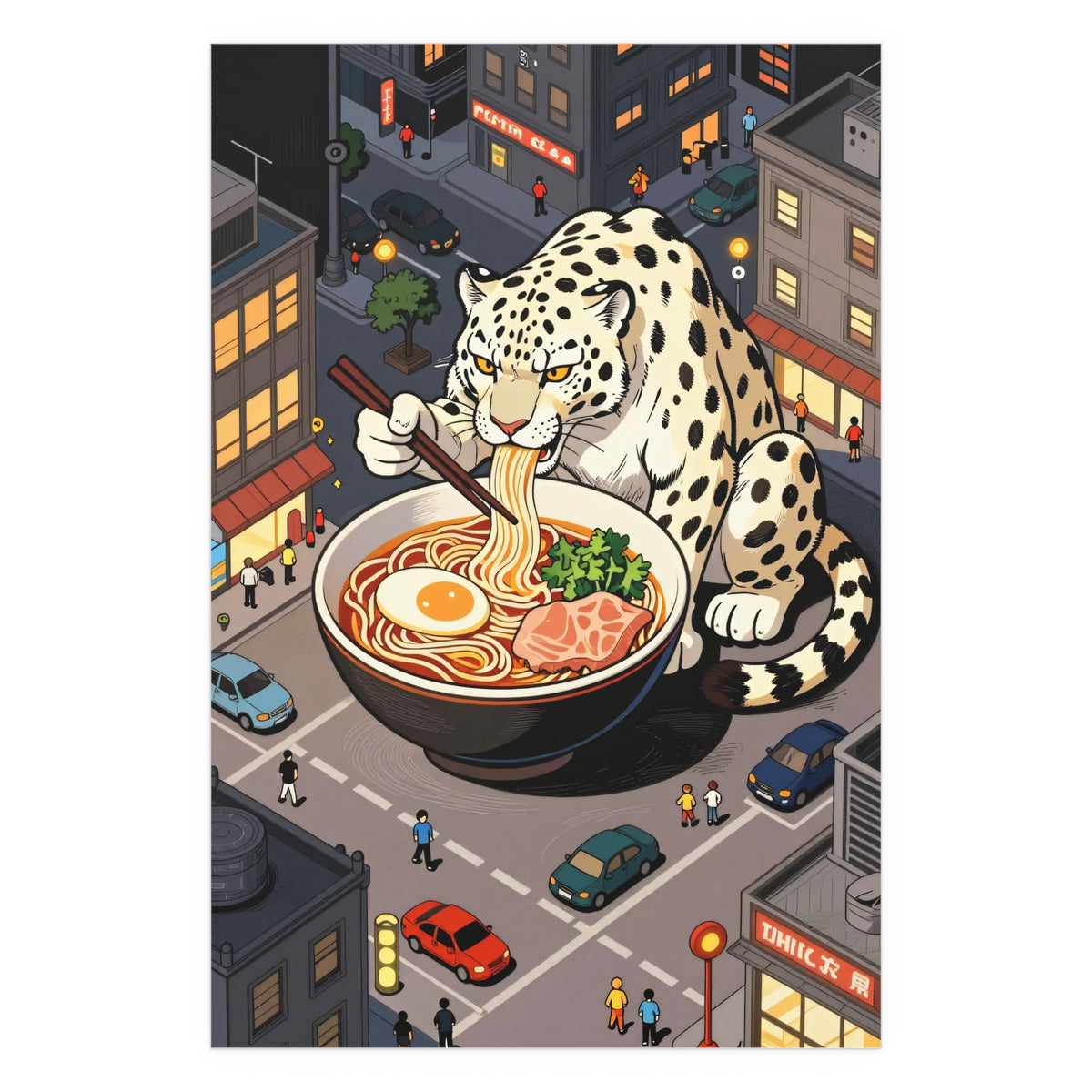Neon Nights Street Eats
