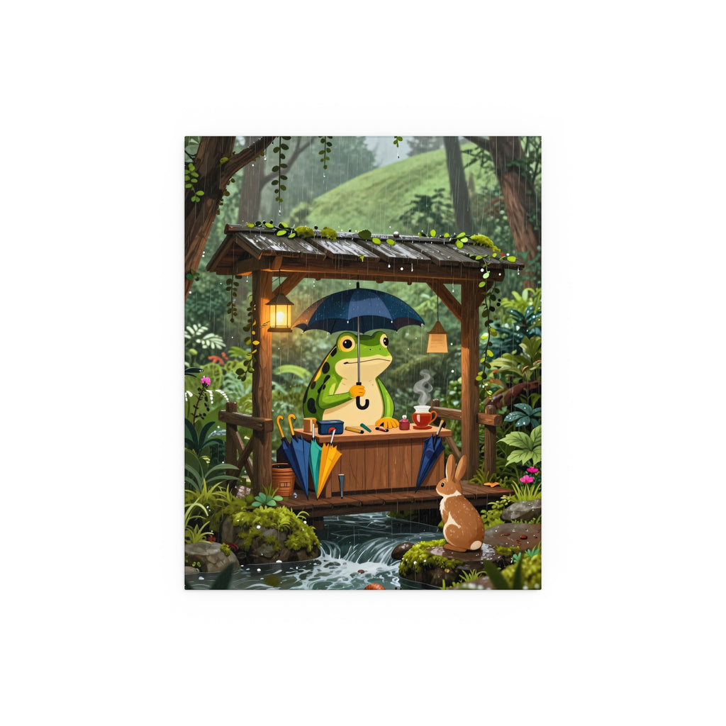 Whimsy in the Rainy Garden