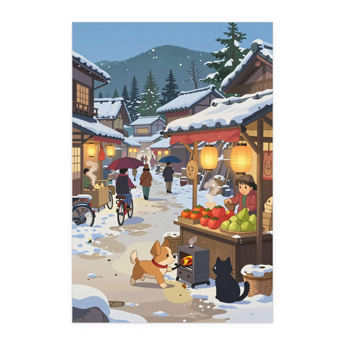 Snowy Village Enchantress