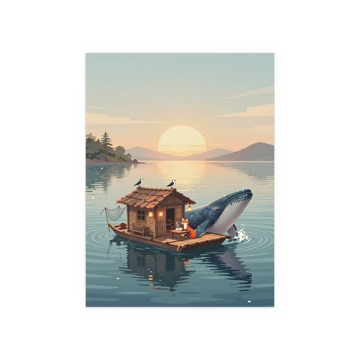 Serene Voyage on Calm Waters