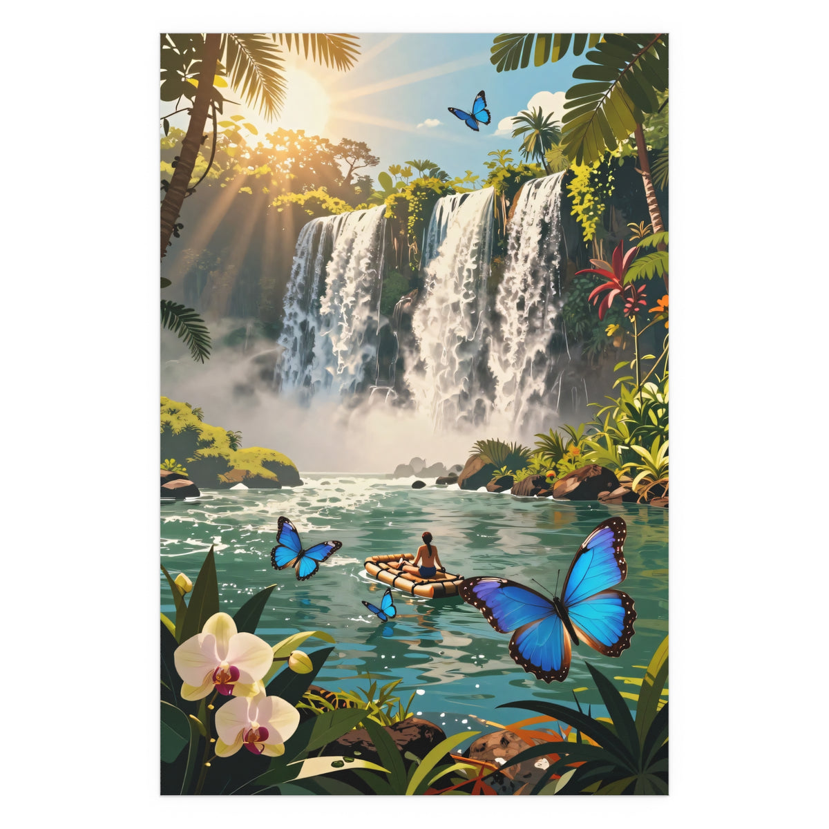 Sunset Oasis Serenade