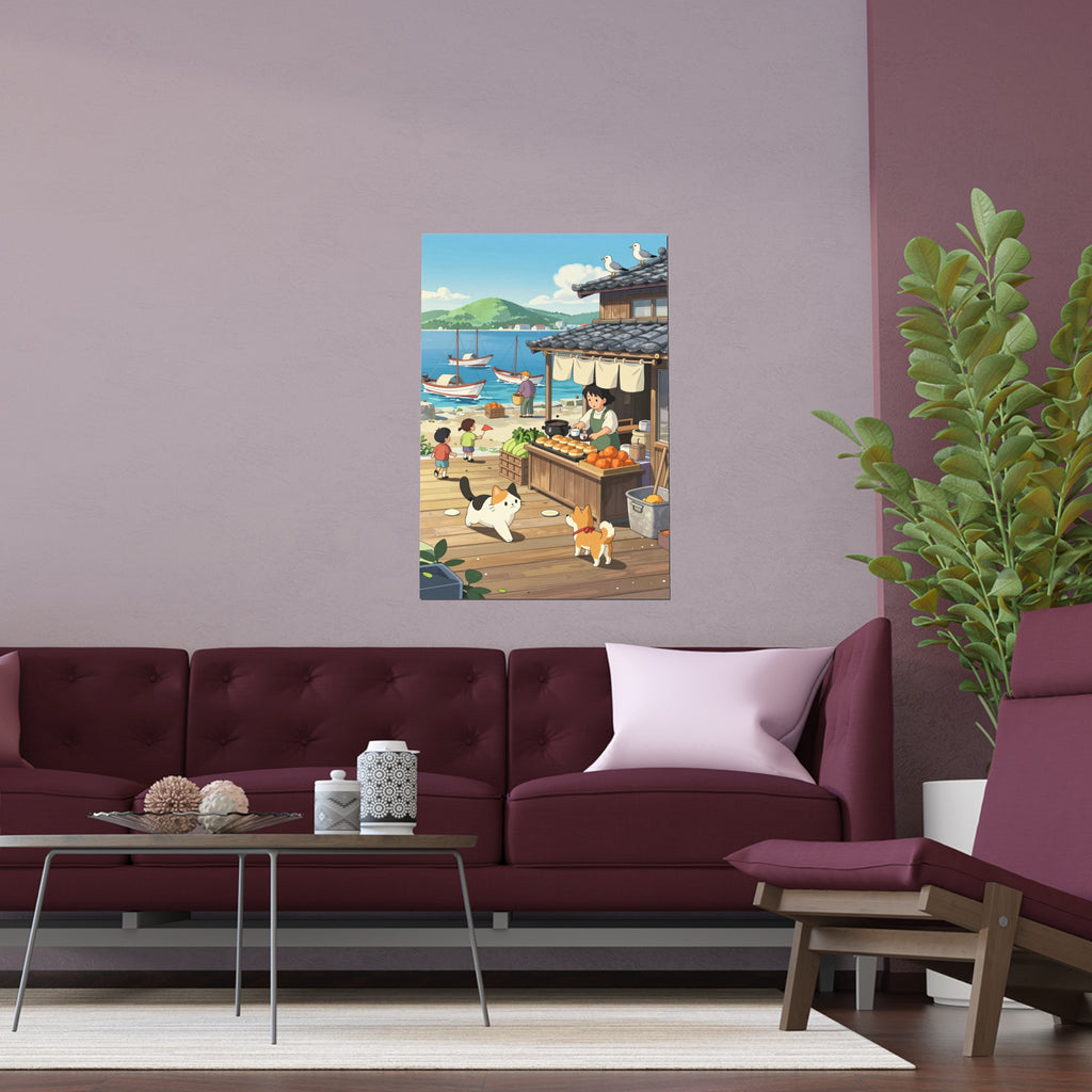Vibrant Coastal Oasis