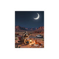 Moonlit Desert Oasis